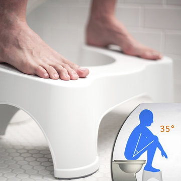 Nonslip Prevent Constipation Bathroom Toilet Footstool