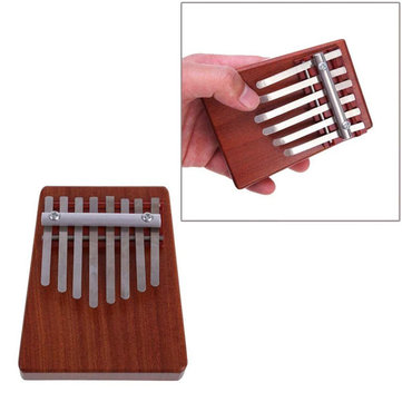 8 Key Finger Mbira Kalimba Likembe African Thumb Pocket Piano
