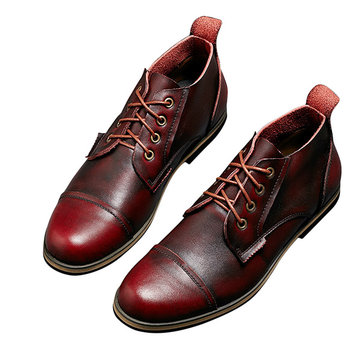 Big Size Men Formal Business Lace Up  Boots