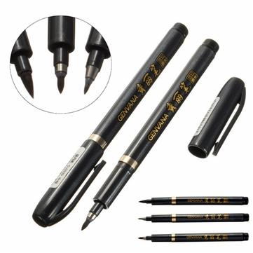3Pcs Chinese Calligraphy Shodo Brush Quick Drying Ink Pen