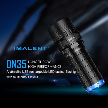 IMALENT DN35 XHP35 HI 2200LM USB Rechargeable LED Flashlight