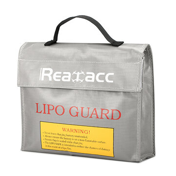 Realacc LiPo Battery Portable Explosion-Proof Safety Bag 240x180x65mm 