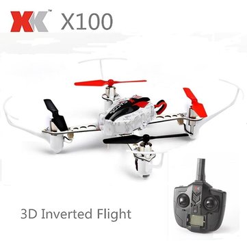 XK X100 With 3D 6G Mode Inverted Flight LED RC Quadcopter