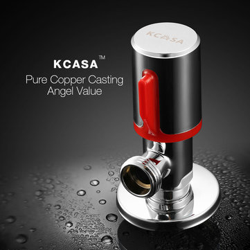 KCASA™ Chrome Brass Angle Valve Bathroom  Water Diverter