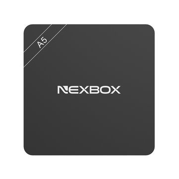 Nexbox A5 Amlogic S905X 2G DDR3 RAM 16G eMMC FLASH ROM Android 6.0 Marshmallow 4K 60fps KODI 16.1 Dual Band 2.4G + 5.0G WIFI Bluetooth 4.0 HDR10 VP9 H.265 TV Box Android Mini PC