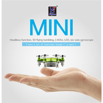 Fayee FY805 Smallest Headless Mode LED RC Hexacopter
