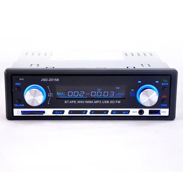 JSD-20158 Bluetooth Car MP3 Player Stereo FM Radio Multifunction