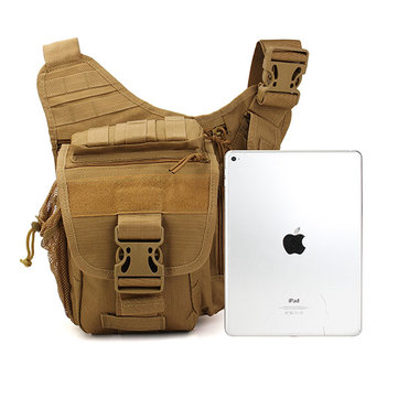Tactical Multifunction Canvas  Crossbody Bag