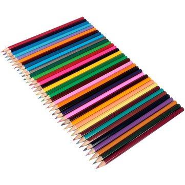 36 Colors Wooden Color Pencils for Secret Garden Coloring Books