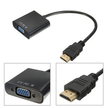 1080P HDMI Male to VGA Female Adapter Cable