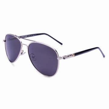 UV400 Polarized Lens Driving Sunglasses Goggles Metal Frame Glasses