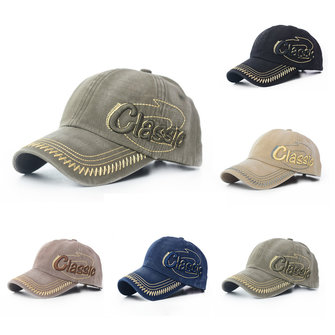 CLASSIC Letter Embroidery Baseball Cap