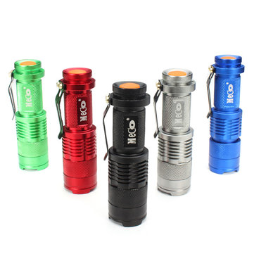 MECO 500LM Zoomable Mini Flashlight 14500/AA