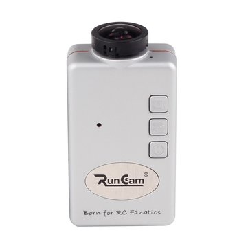 Silver Runcam FPV HD 1080P 120 Degree Wide Angle Mini Sport Action Camera for 250mm Frame Quadcopter
