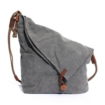 Geniune Leather Canvas Bags