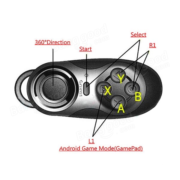 Bluetooth Mini Gamepad  -  3