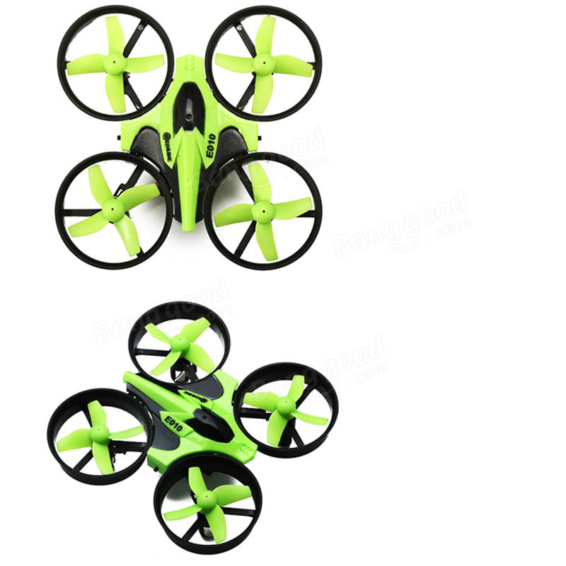 eachine e010 mini 2.4 g 4ch 6 axis headless mode rc drone quadcopter rtf