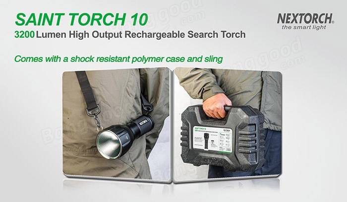 Nextorch SAINT TORCH 10 xhp70 3200lm 7-режим перезаряжаемая LED фонарик