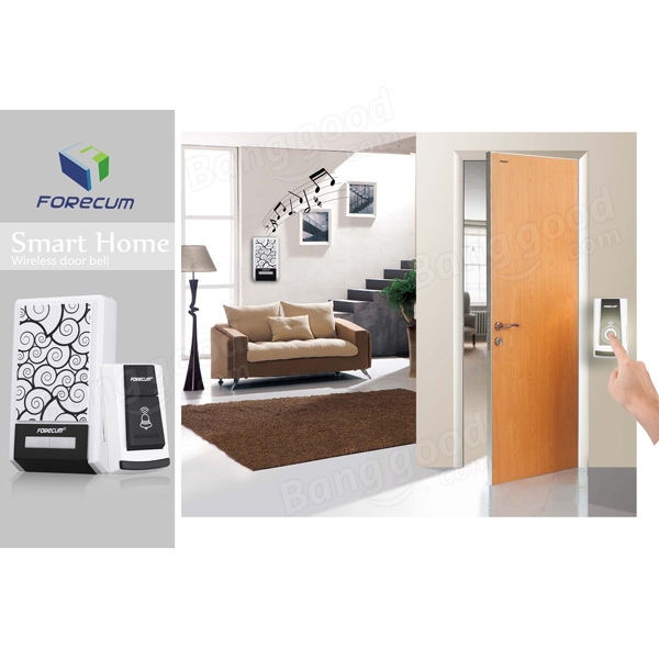 Elegant Home Smart Appliance Wireless Remote Control Music Doorbell