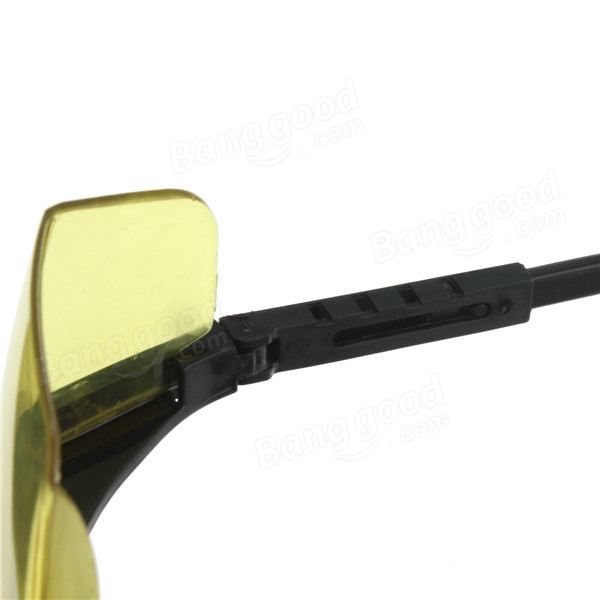 532nm Tinted Anti Laser Safety Glasses With UV Eye Protection Laser Goggles Yellow