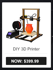 Creality 3D® CR-10 DIY 3D Printer Kit 300*300*400mm Printing Size 1.75mm 0.4mm Nozzle 