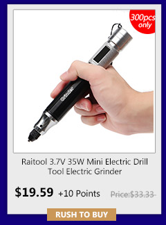 Raitool 3.7V 35W Mini Electric Drill Tool Electric Grinder 