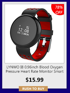 LYNWO I8 0.96inch Blood Oxygen Pressure Heart Rate Monitor Smart Watch
