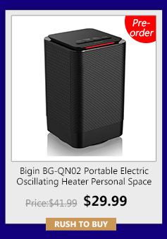 Bigin BG-QN02 Portable Electric Oscillating Heater Personal Space PTC 
