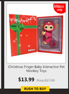 Christmas Finger Baby Interactive Pet Monkey Toys