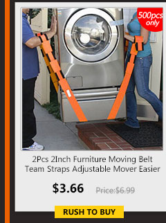 2Pcs 2Inch Furniture Moving Belt Team Straps Adjustable Mover Easier Lifting