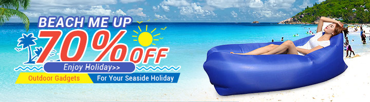 Outdoor Seaside Holiday Promotion
