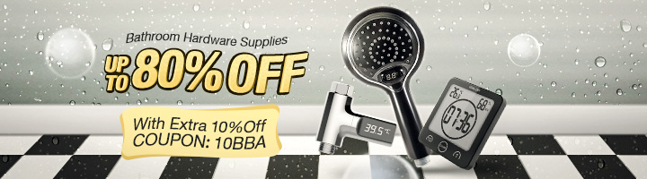 10% off for Bathroom Hardware Tools