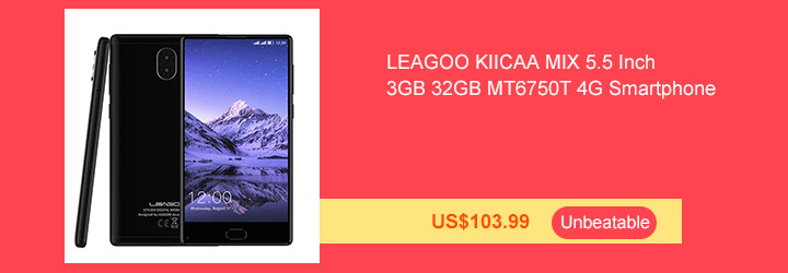 LEAGOO KIICAA MIX 5.5 Inch 3GB 32GB MT6750T 4G Smartphone