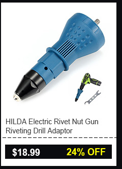 HILDA Electric Rivet Nut Gun Riveting Drill Adaptor