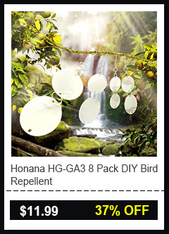 Honana HG-GA3 8 Pack Set DIY Bird Repellent Discs Hanging Reflective Discs