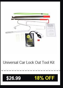 Universal Car Lock Out Tool Kit 