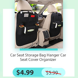Car Seat Storage Bag Hanger Car