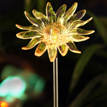 ARILUX® Solar Multi-color Changing LED Flower Stake Light