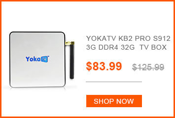 YOKATV KB2 PRO S912 3G DDR4 32G 5.0G WiFi 1000M LAN TV Box