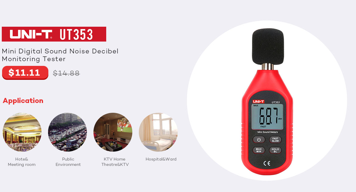 UNI-T UT363 Mini Digital Wind Speed Meter Tester Thermometer