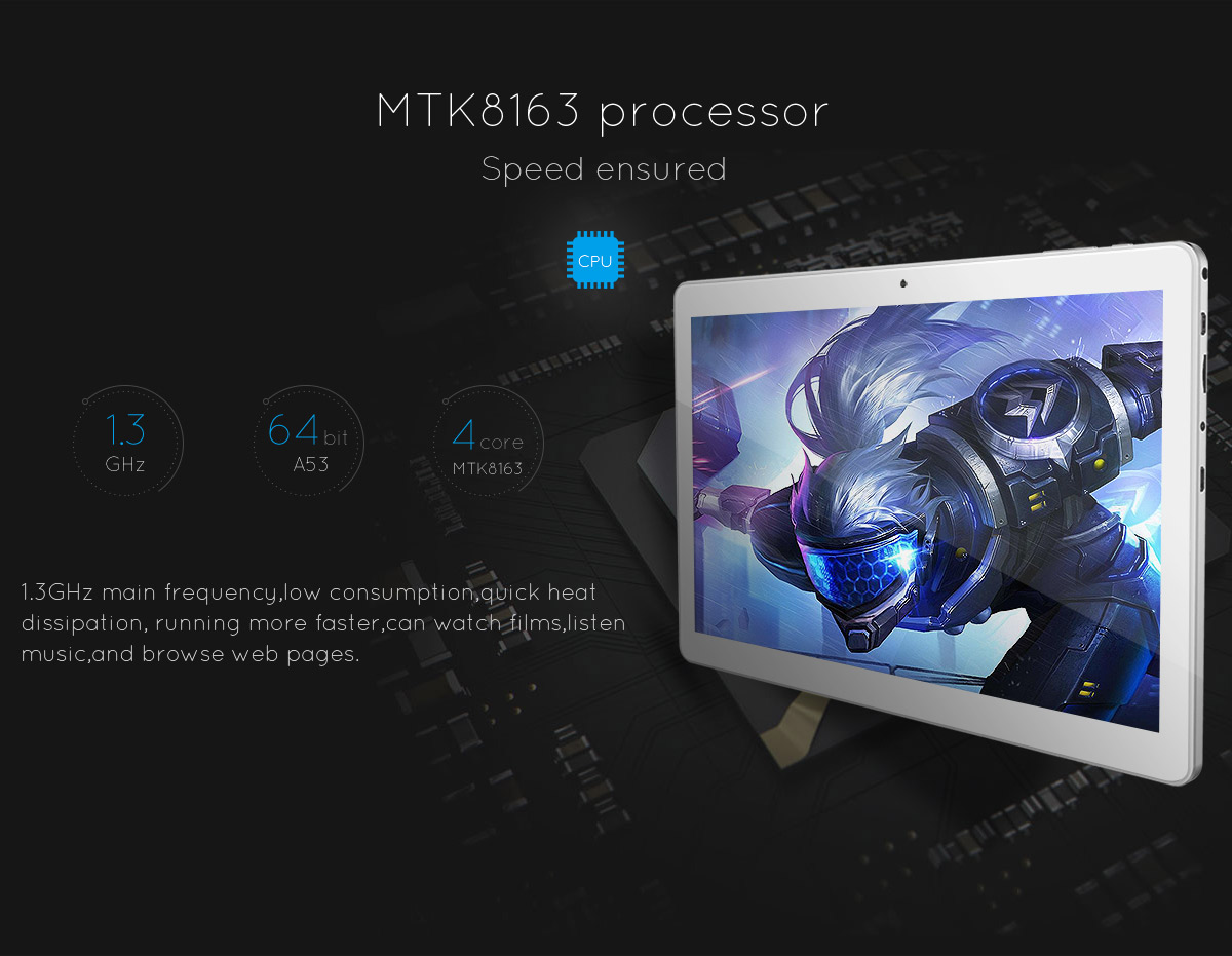 MTK8163 processor
