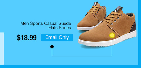 Men Sports Casual Suede Flats Shoes