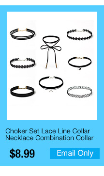 Choker Set Lace Line Collar Necklace Combination Collar 