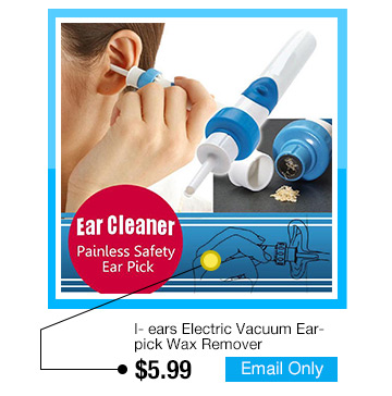 I- ears Electric Vacuum Earpick Wax Remover