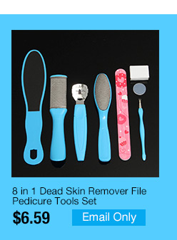 8 in 1 Dead Skin Remover File Pedicure Tools Set