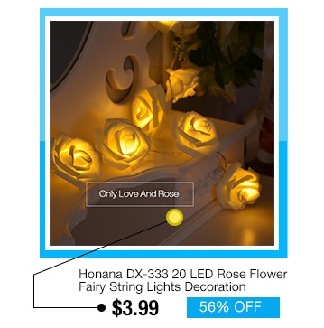 Honana DX-333 20 LED Rose Flower Fairy String Lights Decoration