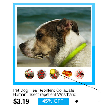 Pet Dog Flea Reprllent CollaSafe Human Insect repellent Wristband