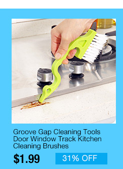 Groove Gap Cleaning Tools Door Window Track Kitchen Cleaning Brushes