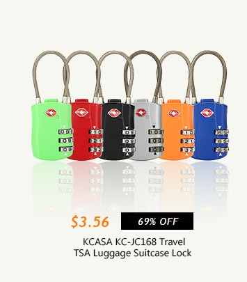 KCASA KC-JC168 Travel TSA Luggage Suitcase Lock 
