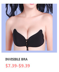 A-G Cup Front Rope Gather Invisible Bra